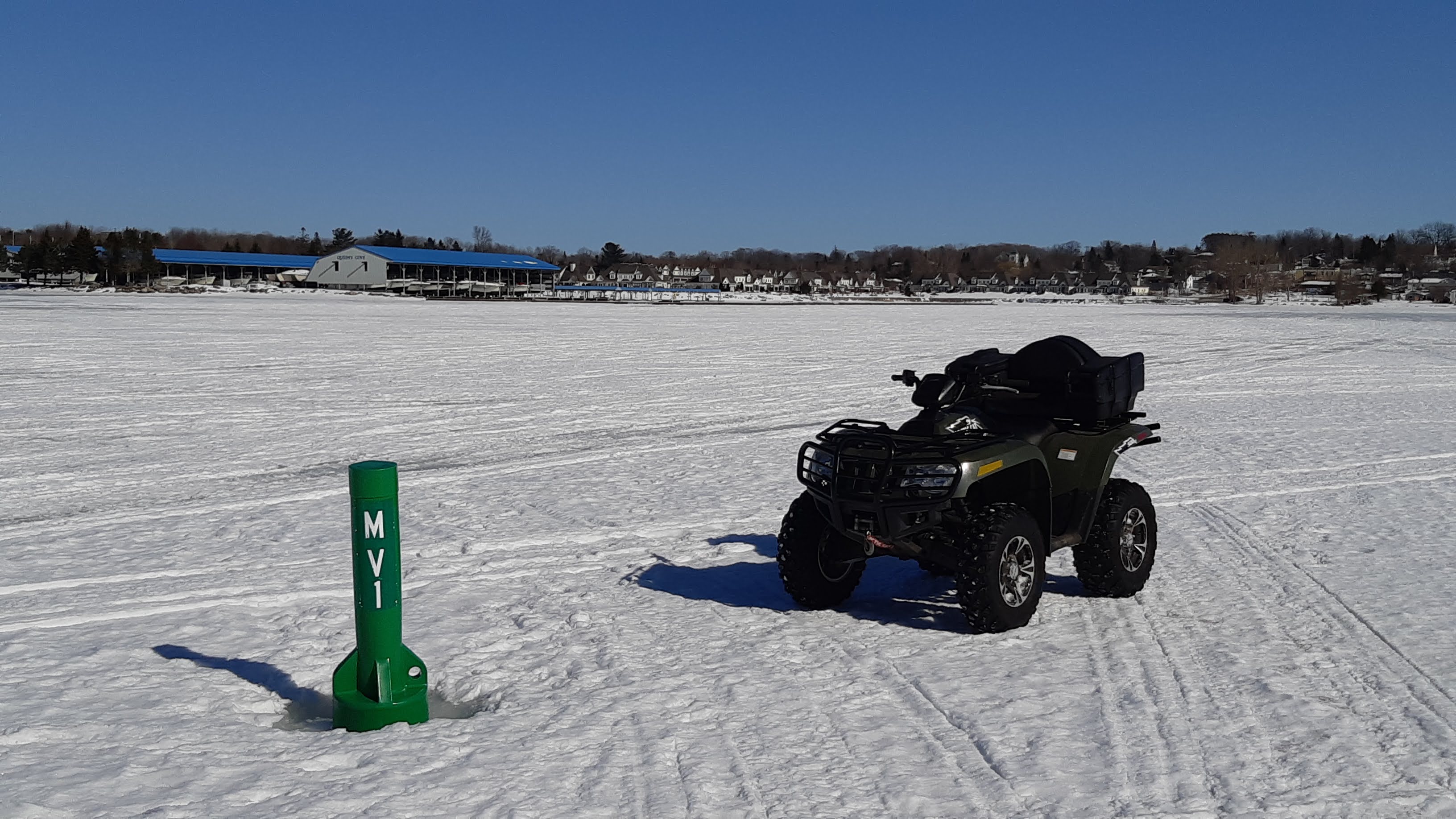 ATV on ice