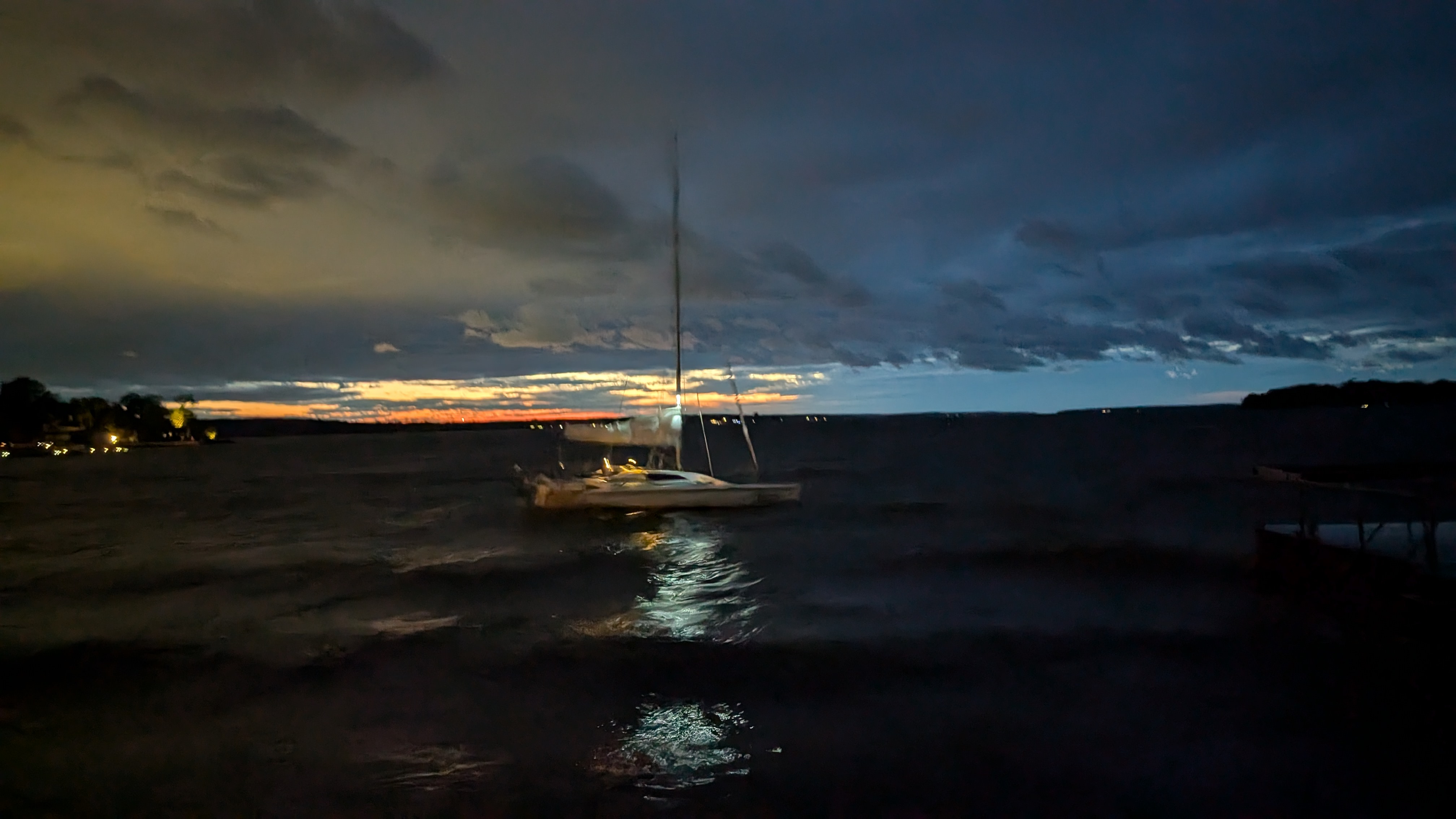 Trimaran night